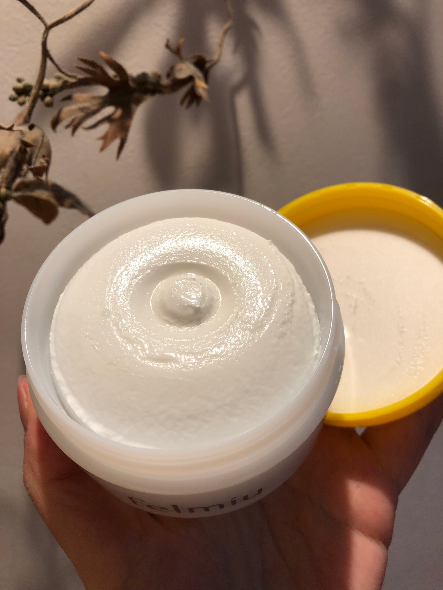 ハッコウクリームクレンジング キンモクセイの香り/felmiu/クレンジングクリームを使ったクチコミ(6枚目)