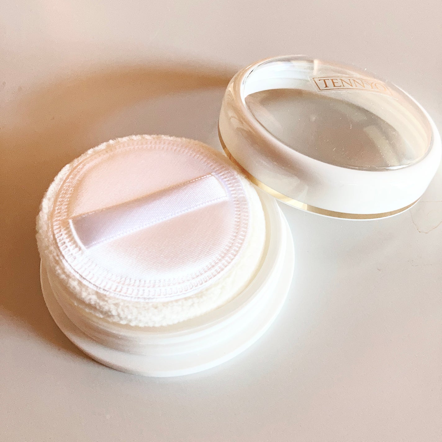 天女シルクパウダー100/大阪化粧品/ルースパウダーを使ったクチコミ(3枚目)