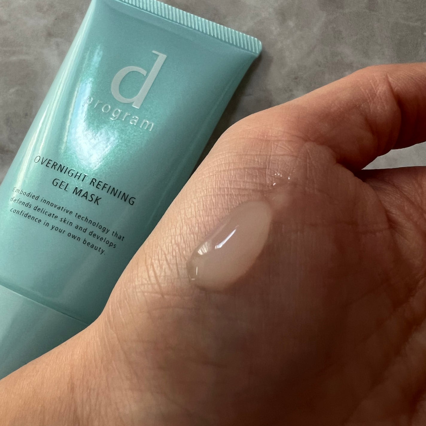 薬用 ナイトジェルマスク/d プログラム/シートマスク・パックを使ったクチコミ(4枚目)