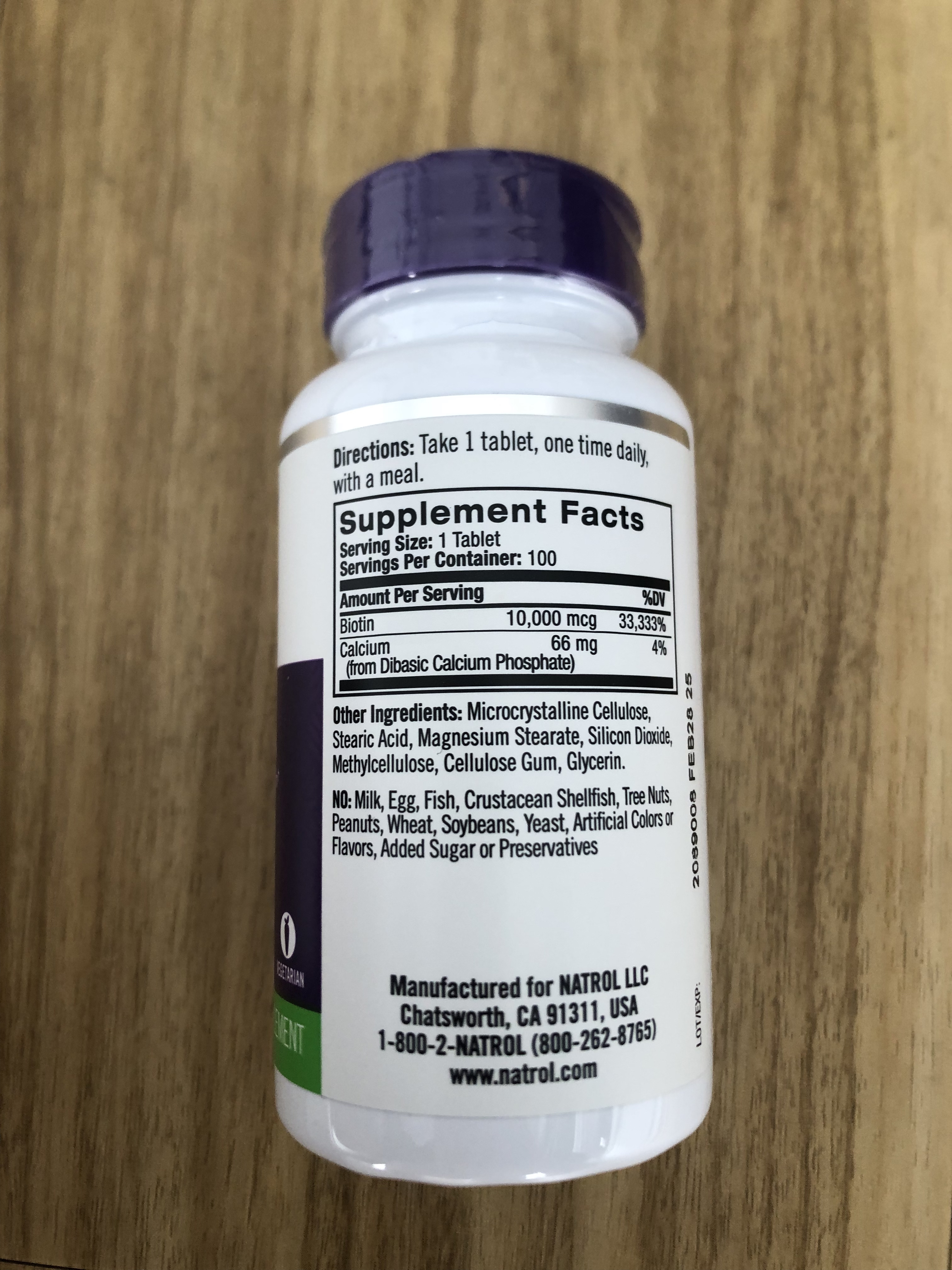 ビオチン/Now Foods/健康サプリメントを使ったクチコミ（2枚目）