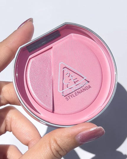 3CE ブラッシュライター/3CE/パウダーチークを使ったクチコミ(7枚目)