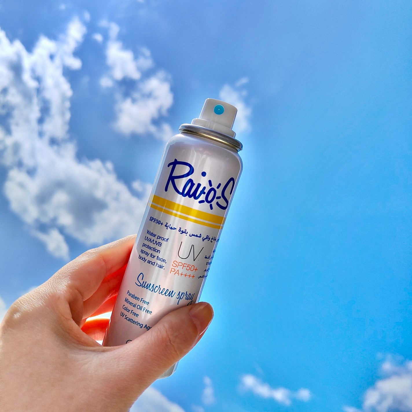 RaioS サンスクリーンスプレー/RaioS/日焼け止めミスト・スプレーを使ったクチコミ(1枚目)