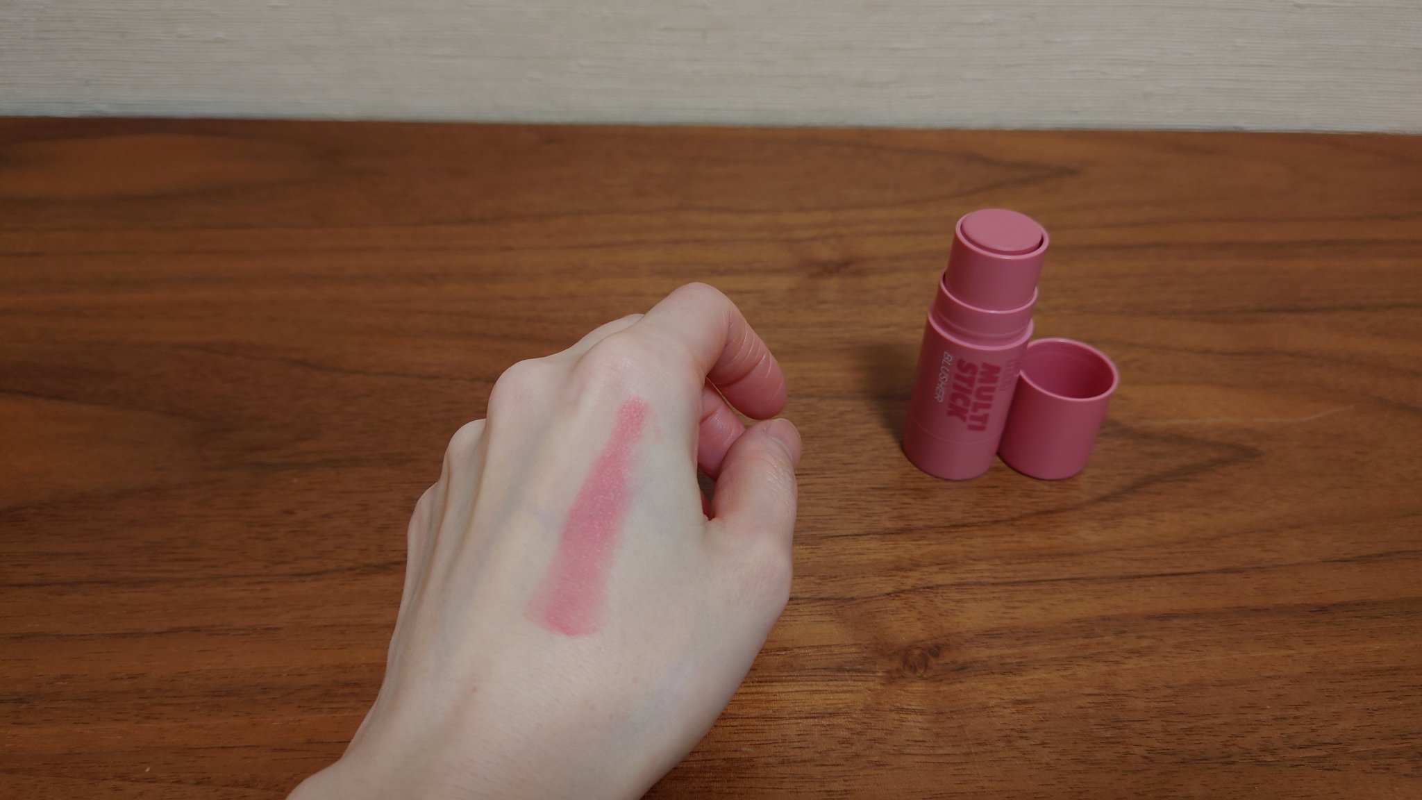 アイムマルチスティックブラッシャー/i’m meme/ジェル・クリームチークを使ったクチコミ（3枚目）