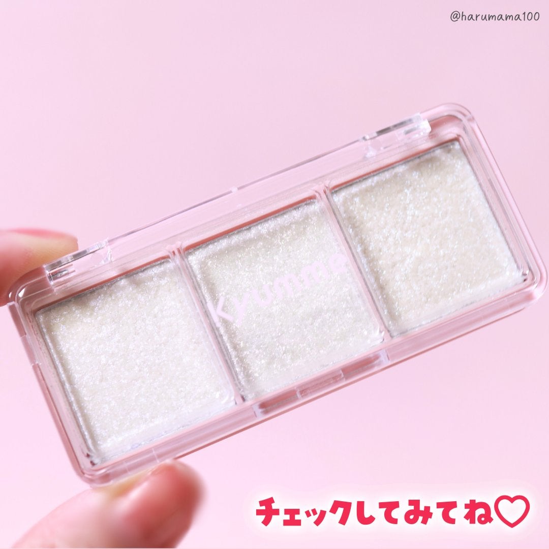 KM 3グリッター/DAISO/グリッターを使ったクチコミ(10枚目)