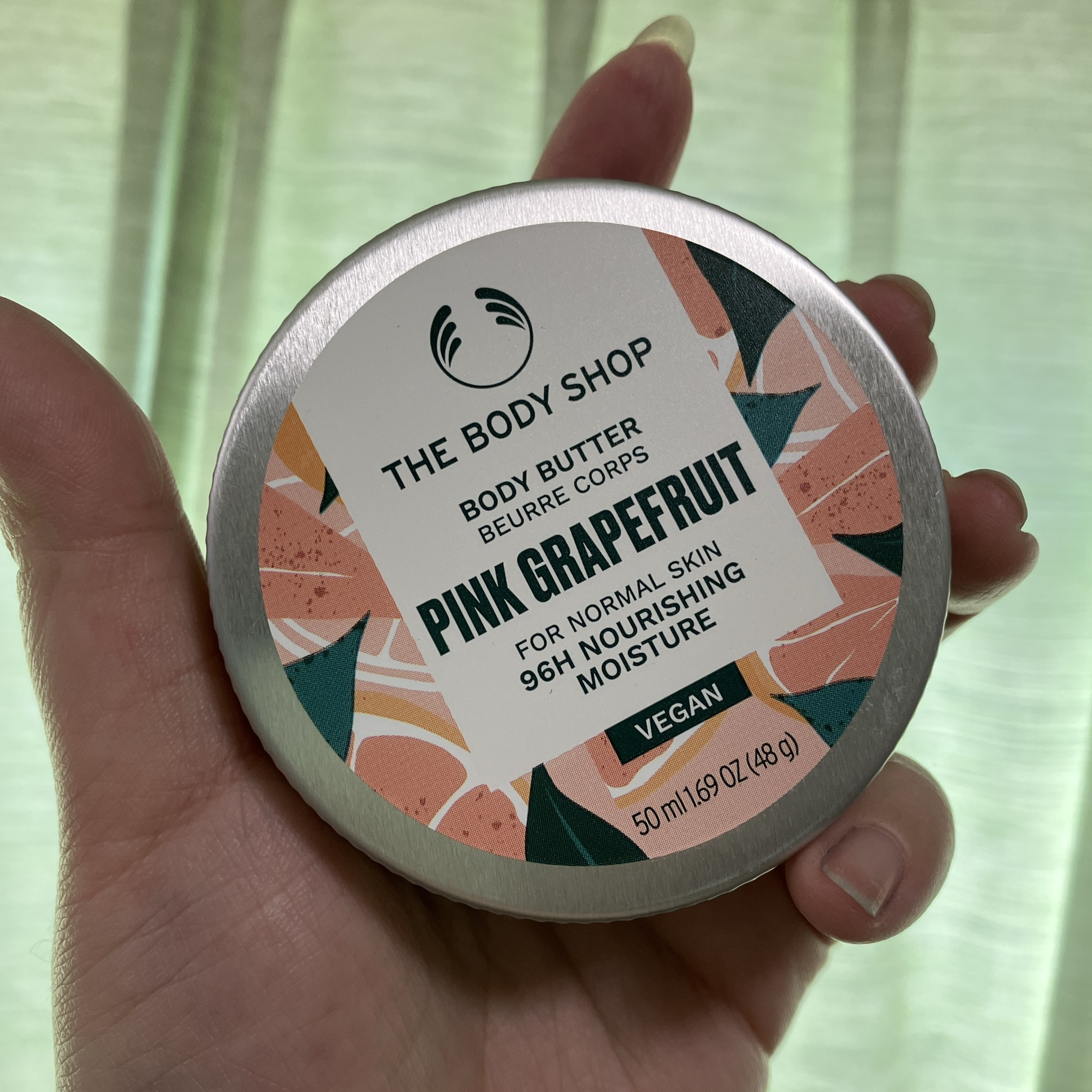 ボディバター ピンクグレープフルーツ 50ml/THE BODY SHOP/ボディクリームを使ったクチコミ（1枚目）