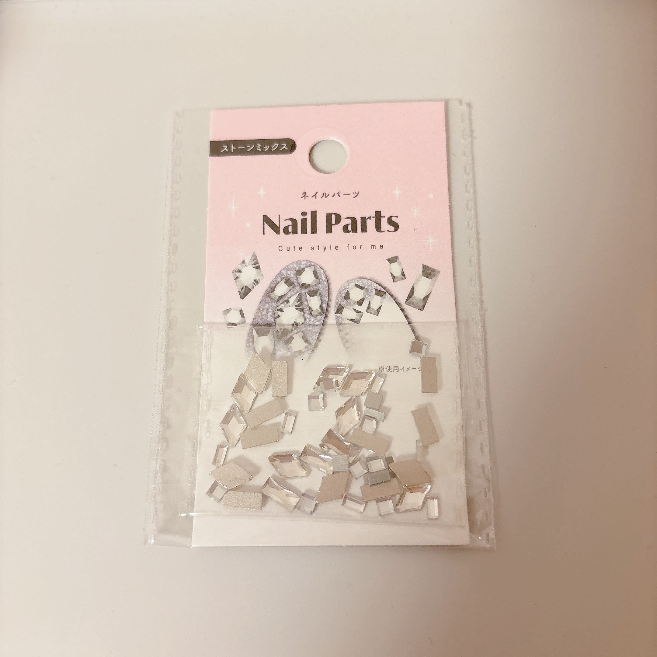 SHジェルネイル(ライト不要)/セリア/ジェルネイルを使ったクチコミ（2枚目）