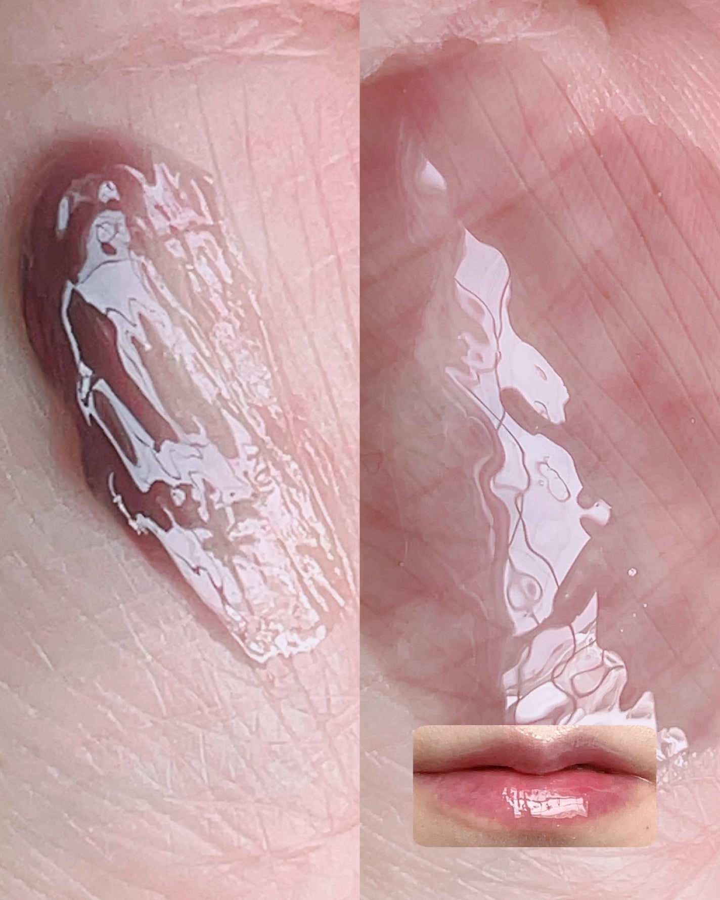 GLOWY TINT BALM/AOU/リップグロスを使ったクチコミ(5枚目)