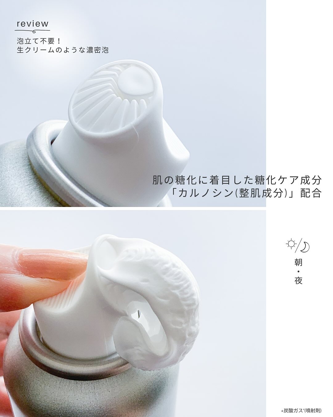 ディズム クリーミーフォームウォッシュ/DISM/泡洗顔を使ったクチコミ（3枚目）