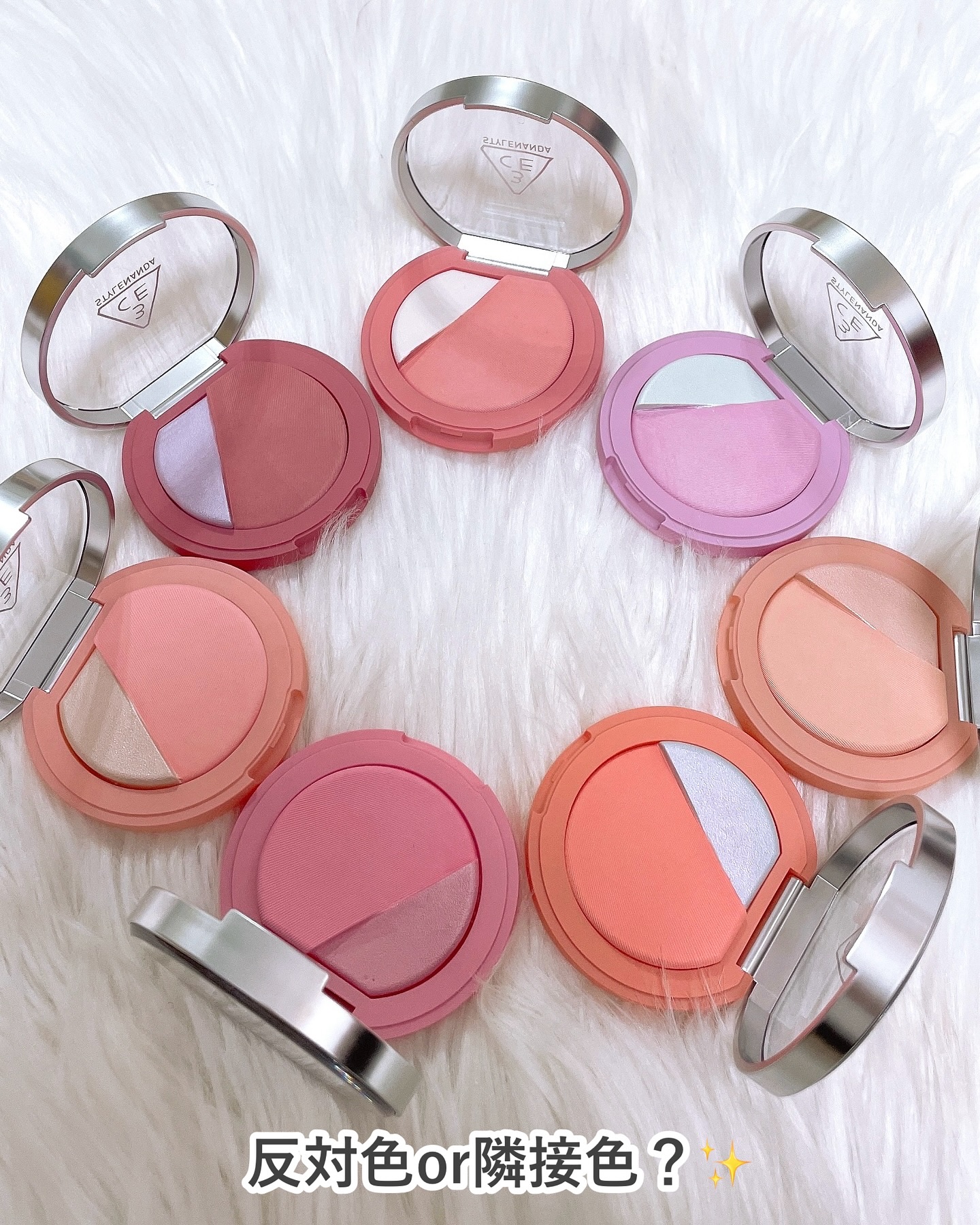 3CE ブラッシュライター/3CE/パウダーチークを使ったクチコミ（3枚目）