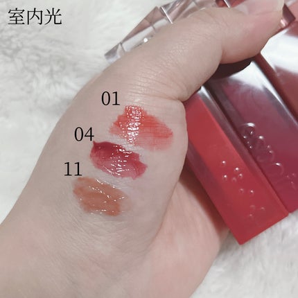 クチュールリップティントグレイズ/espoir/リップティントを使ったクチコミ(3枚目)