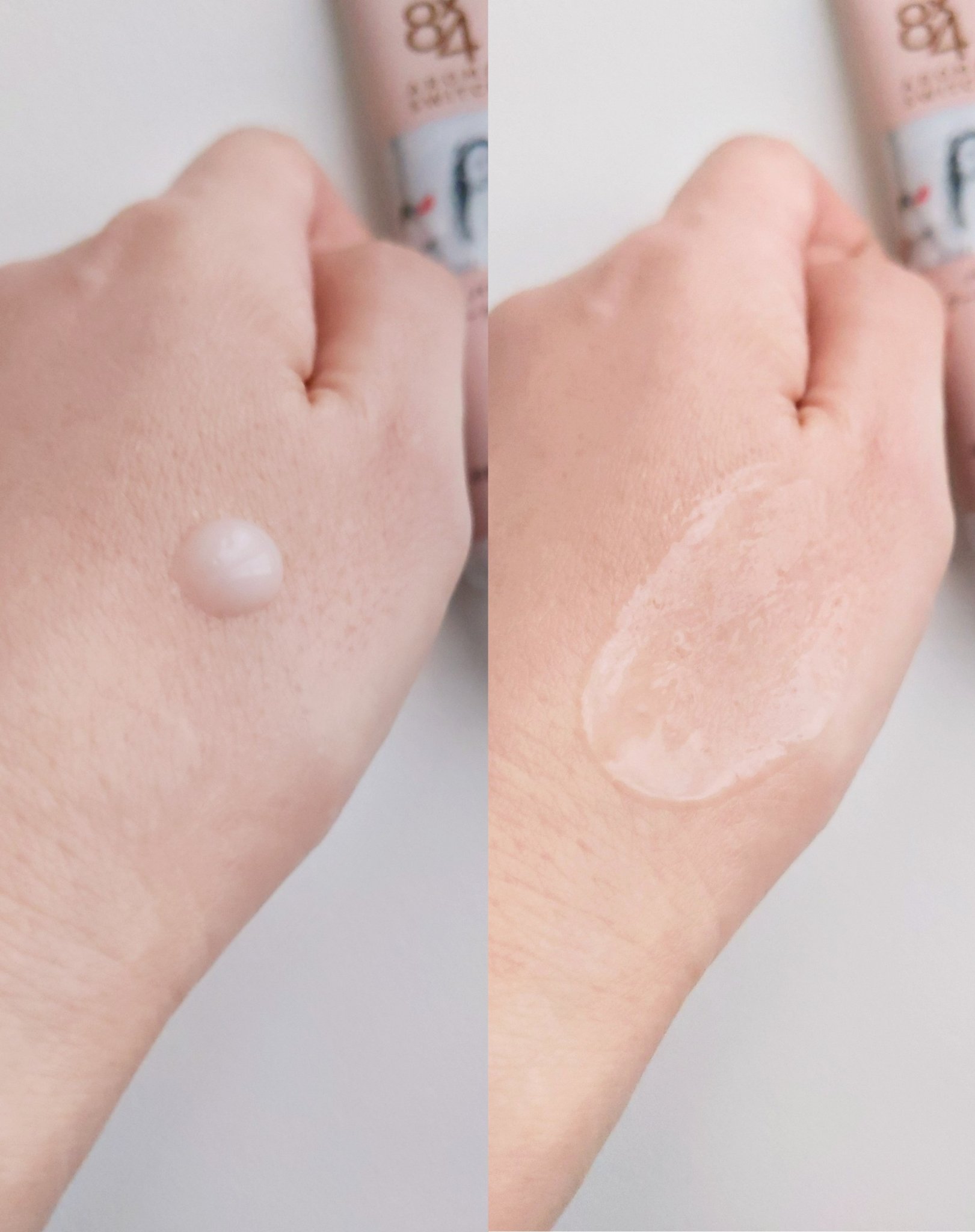 8x4 アロマスイッチ 涼感ネックジェル パリスブーケの香り/８ｘ４/デオドラント・制汗剤を使ったクチコミ（2枚目）