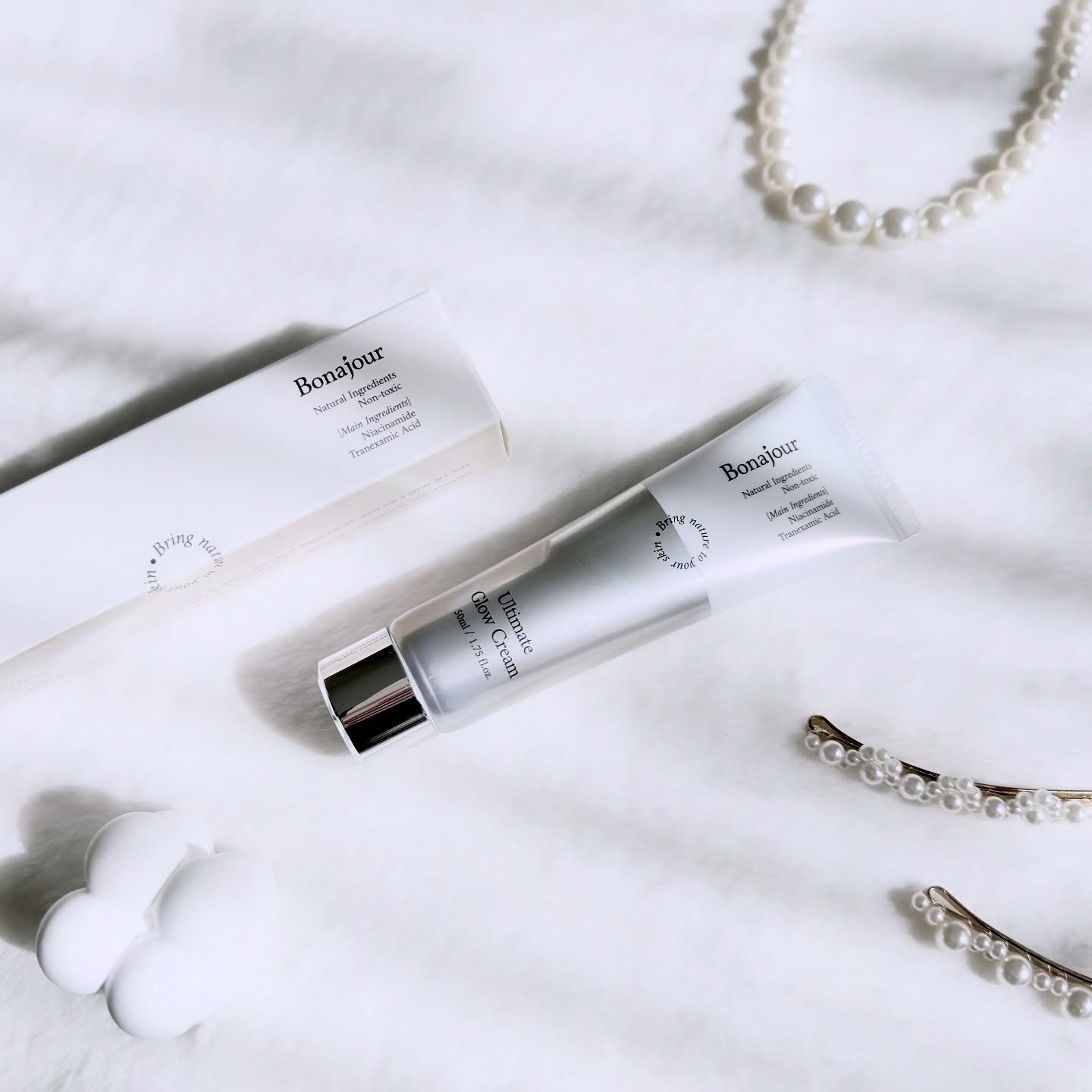 アルティメイトグロウクリーム/Bonajour/フェイスクリームを使ったクチコミ（1枚目）