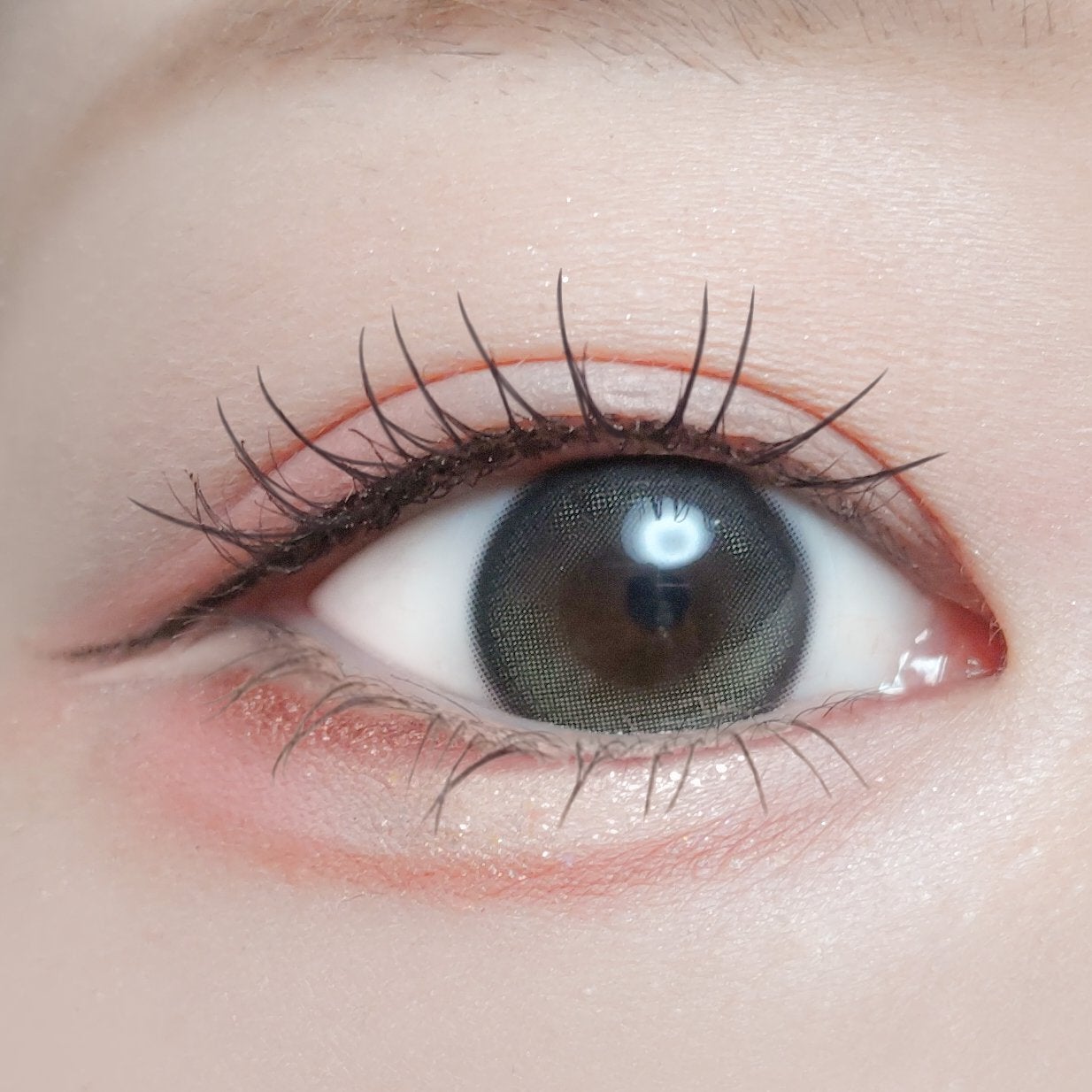 Eyelighter Glowy 1Month/OLENS/カラーコンタクトレンズを使ったクチコミ(2枚目)