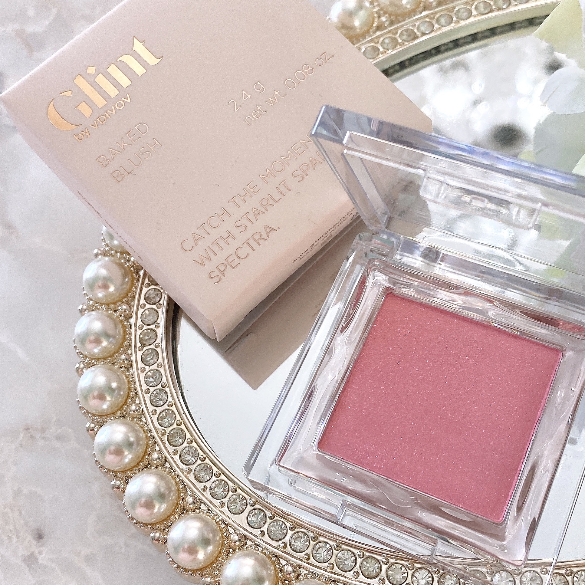 ベイクドブラッシュ/Glint/パウダーチークを使ったクチコミ（2枚目）