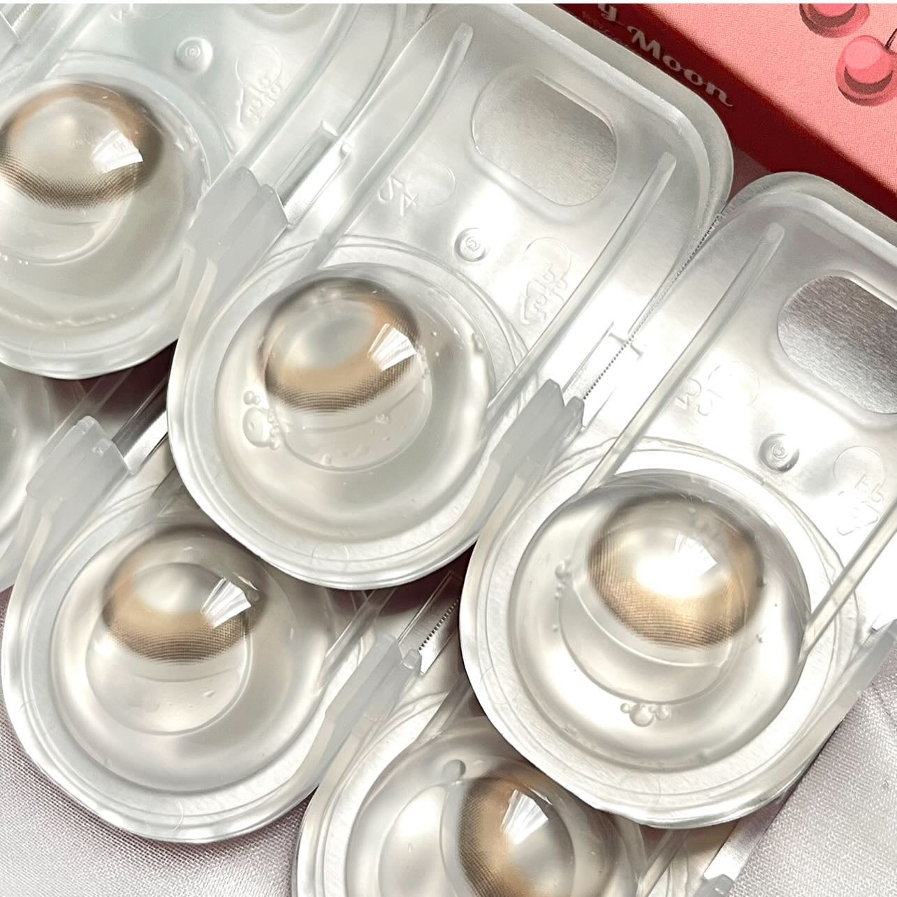 Cherry Moon 1day/OLENS/カラーコンタクトレンズを使ったクチコミ(2枚目)