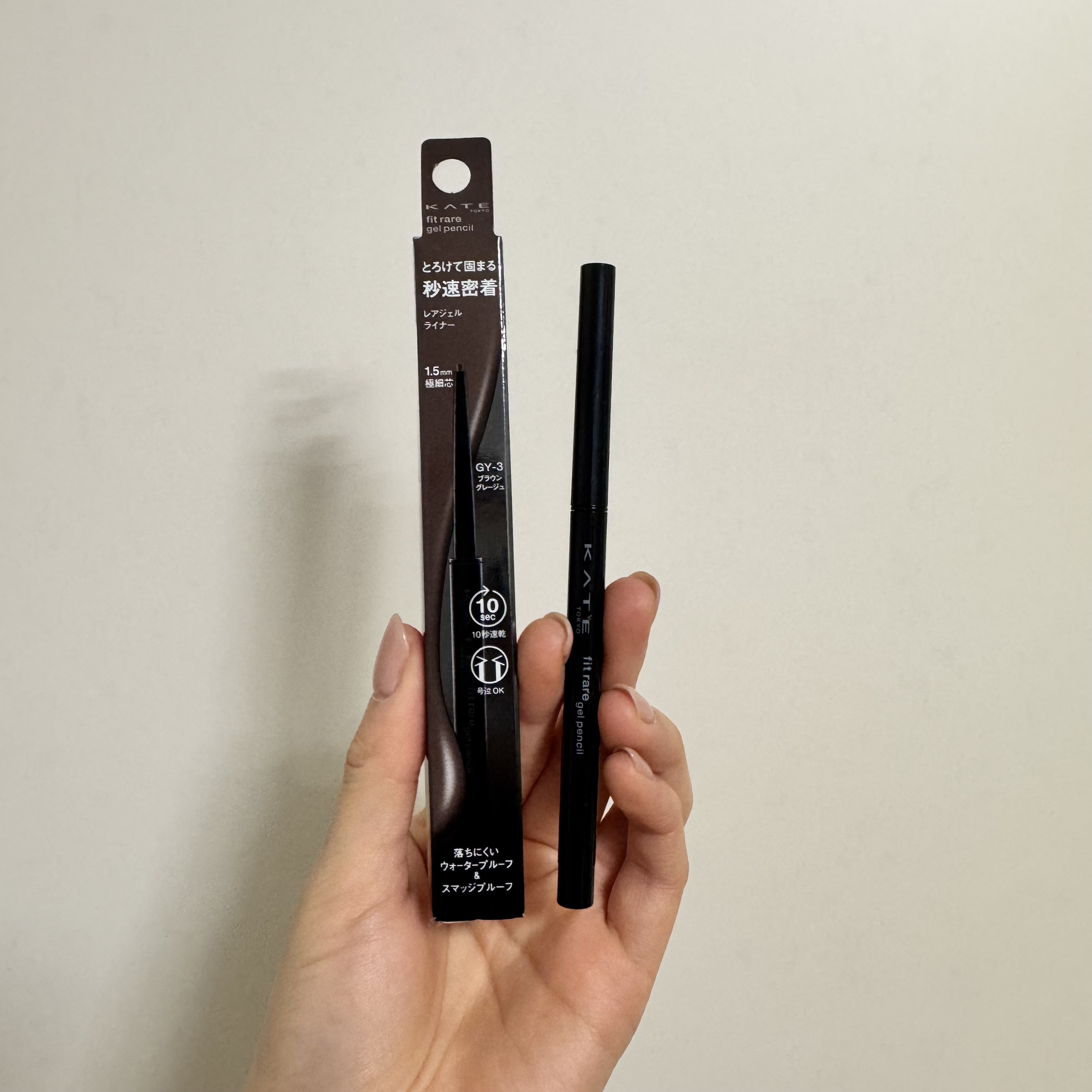 ケイト レアフィットジェルペンシルN/KATE/ジェルアイライナーを使ったクチコミ（1枚目）