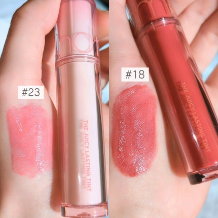 ザ ジューシーラスティングティント/rom&nd/リップティントを使ったクチコミ(2枚目)