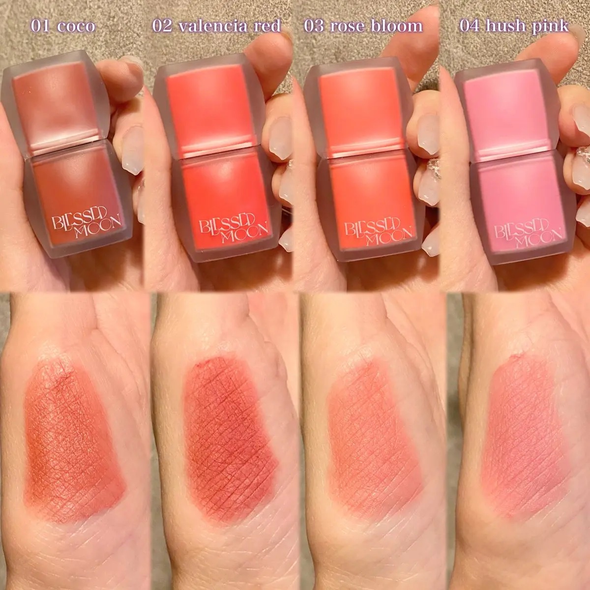 Veil Blur Lip Tint/BLESSED MOON/リップティントを使ったクチコミ（2枚目）