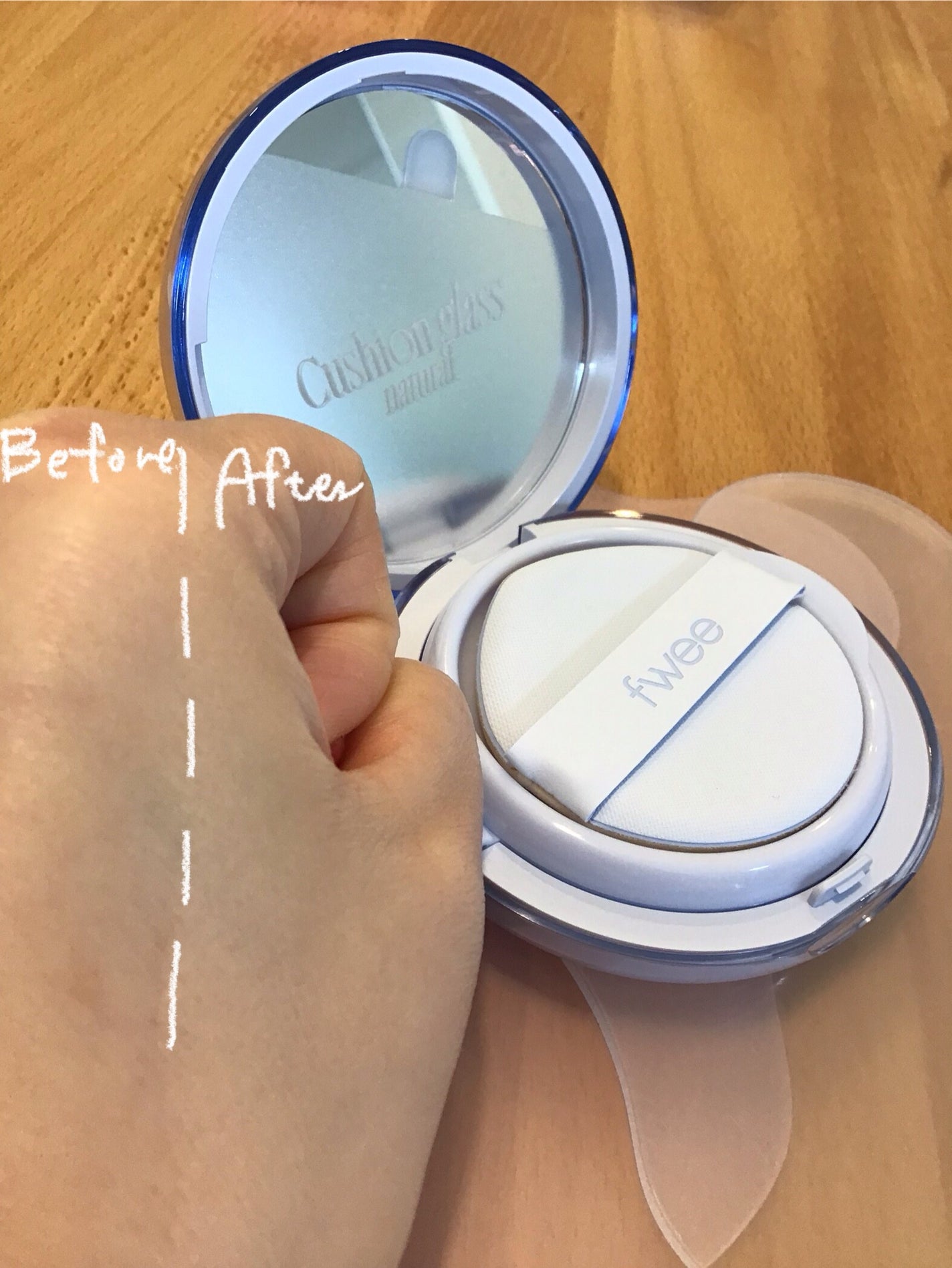 リップアンドチーク ブラーリープリンポット/fwee/口紅を使ったクチコミ(2枚目)