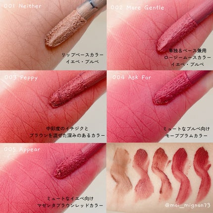 シルキーブラーティント/ArteSinsa/口紅を使ったクチコミ(3枚目)