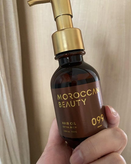 エクストラリッチ ヘアオイル/モロッカンビューティ/ヘアオイルを使ったクチコミ(1枚目)
