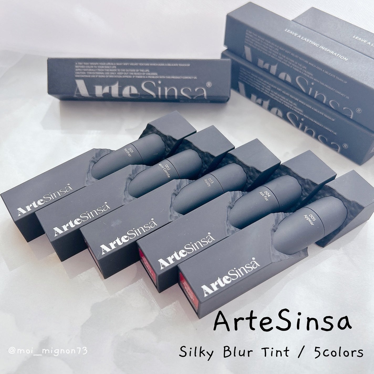 シルキーブラーティント/ArteSinsa/口紅を使ったクチコミ(1枚目)