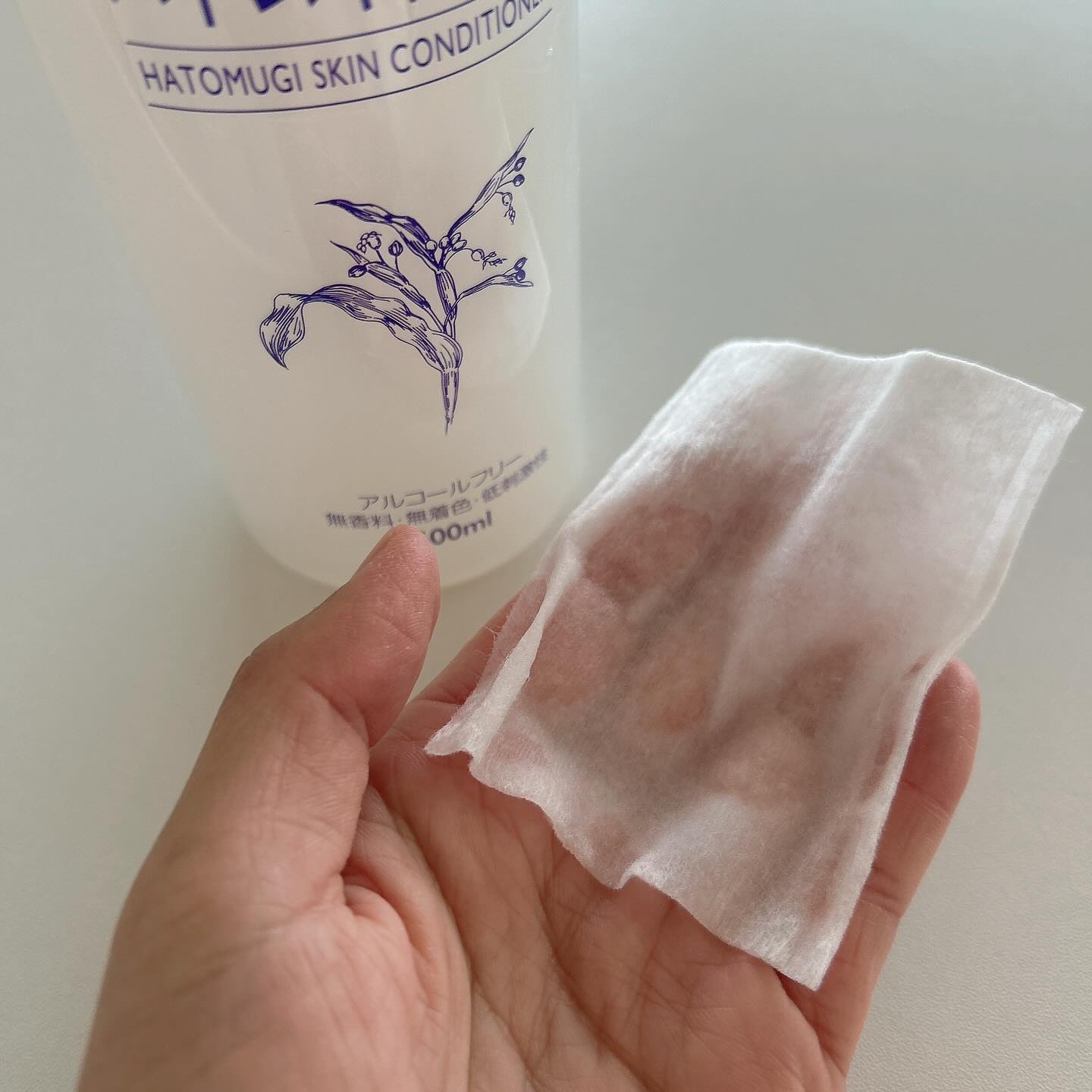 ハトムギ化粧水(ナチュリエ スキンコンディショナー R )/ナチュリエ/化粧水を使ったクチコミ（2枚目）