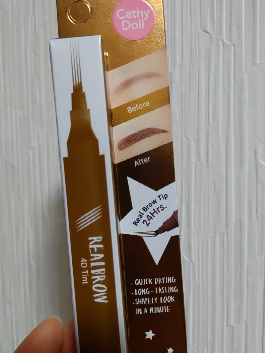 4Dリアル眉ティント/CathyDoll/眉ティントを使ったクチコミ（1枚目）