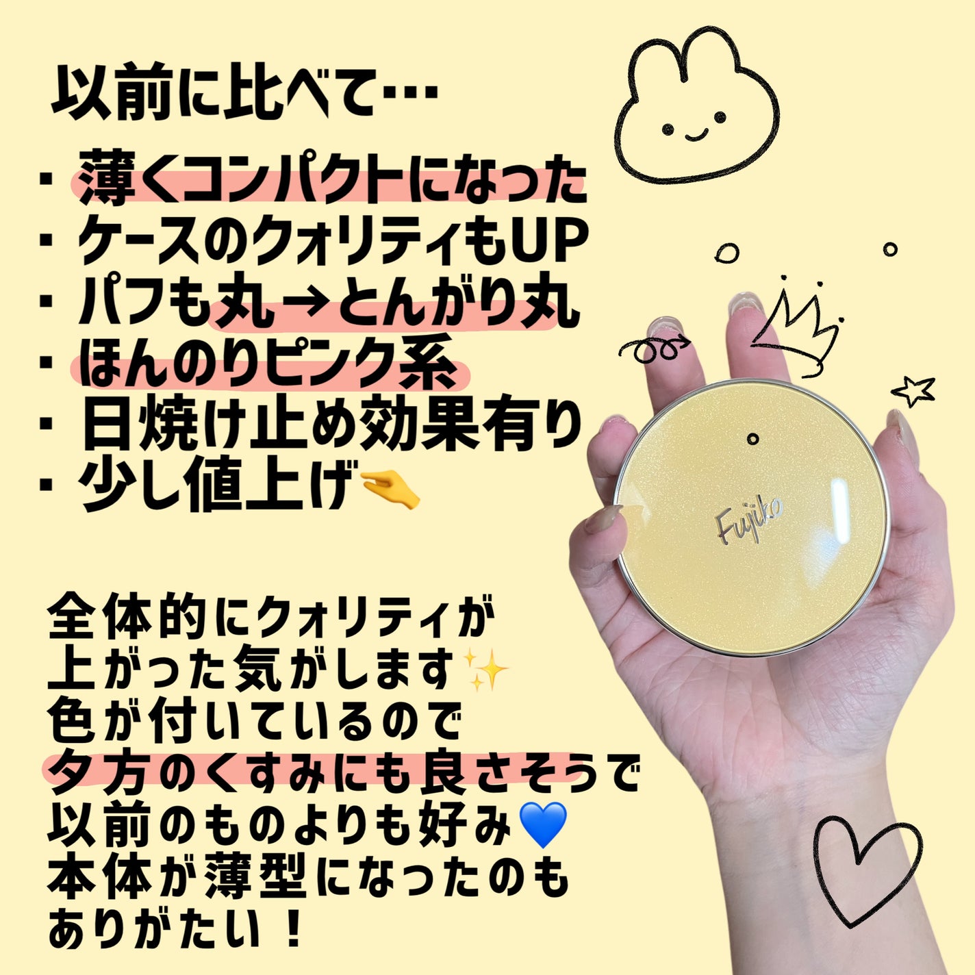 あぶらとりウォーターパウダーNEO/Fujiko/日焼け止めパウダーを使ったクチコミ(2枚目)
