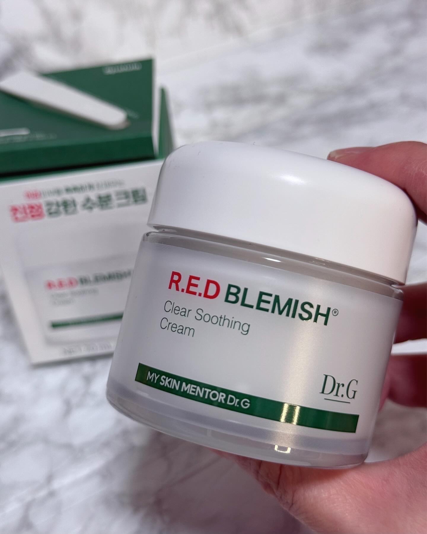 レッドブレミッシュ クリアスージングクリーム/Dr.G/フェイスクリームを使ったクチコミ（1枚目）