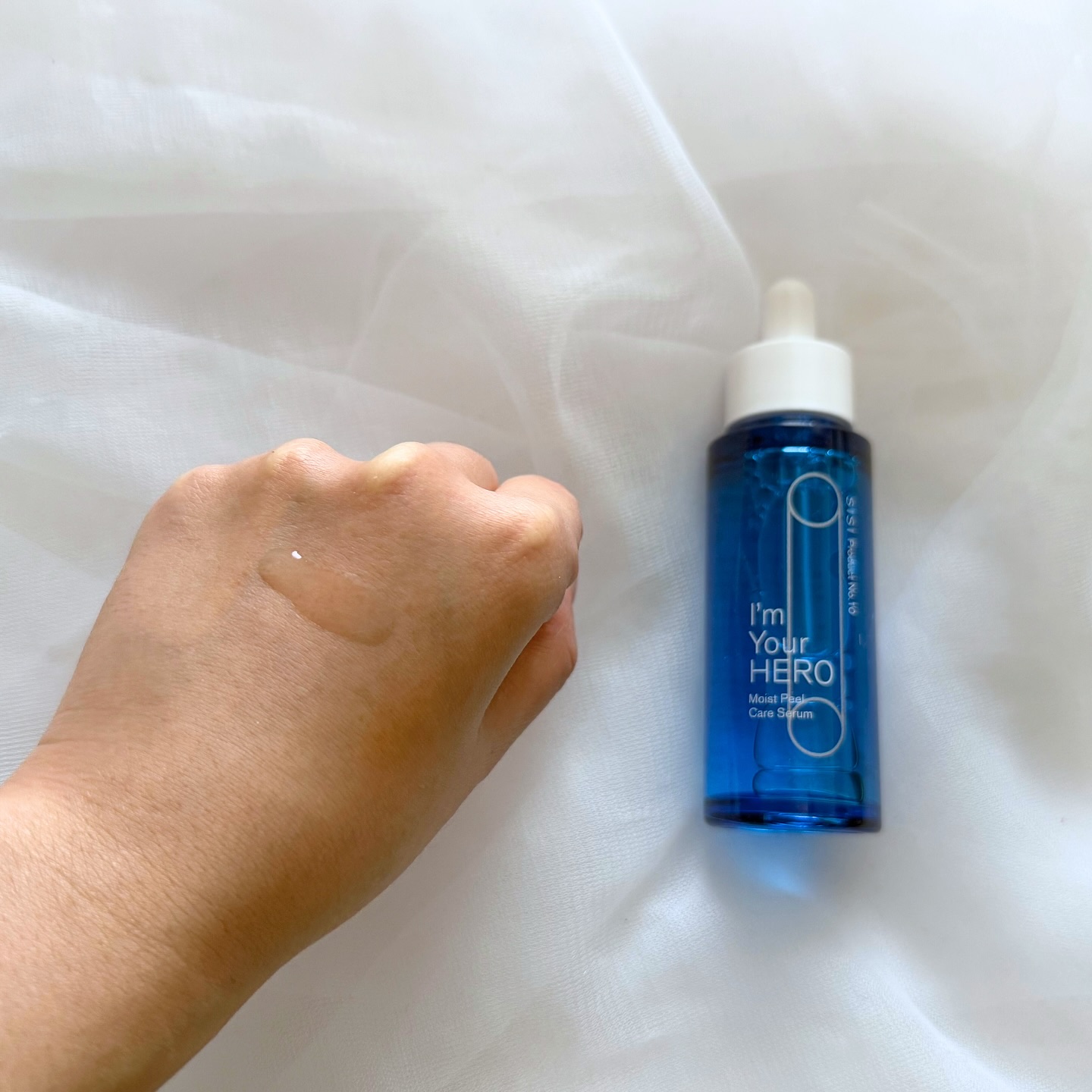 アイムユアヒーロー モイストピールケアセラム/SISI/美容液を使ったクチコミ（3枚目）