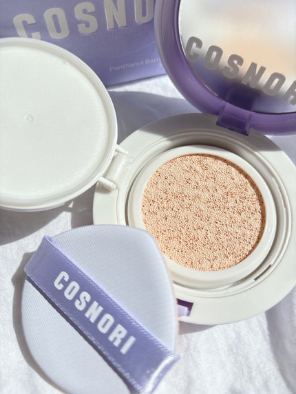 パンテノールバリアクッション/COSNORI/クッションファンデーションを使ったクチコミ(1枚目)