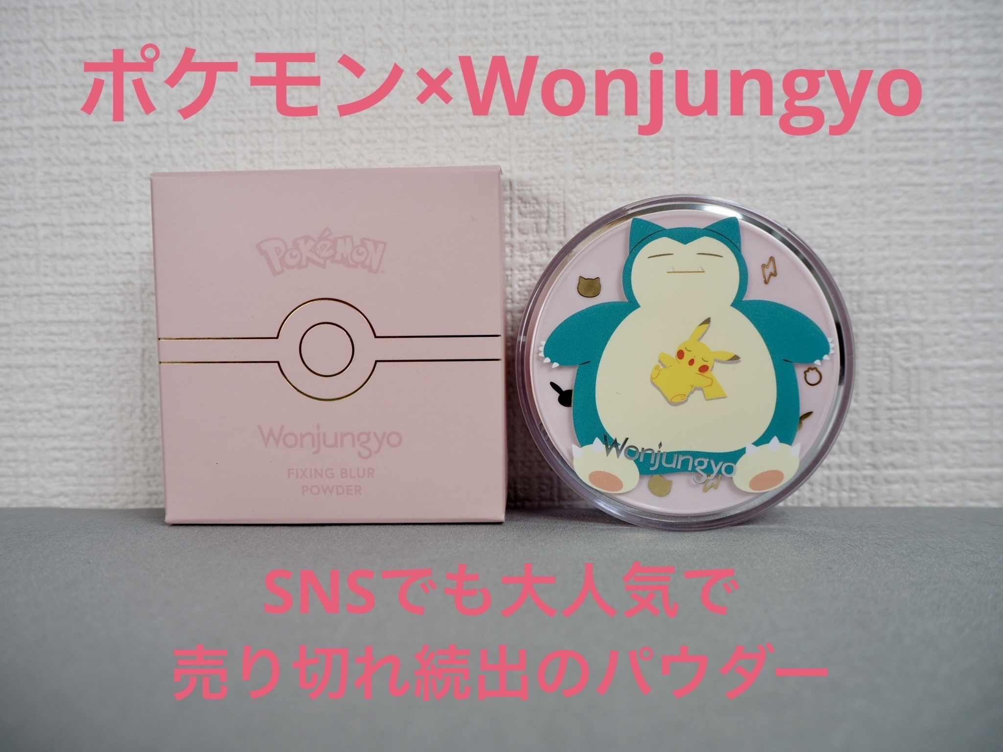 ウォンジョンヨ フィクシングブラーパウダー N/Wonjungyo/ルースパウダーを使ったクチコミ（1枚目）