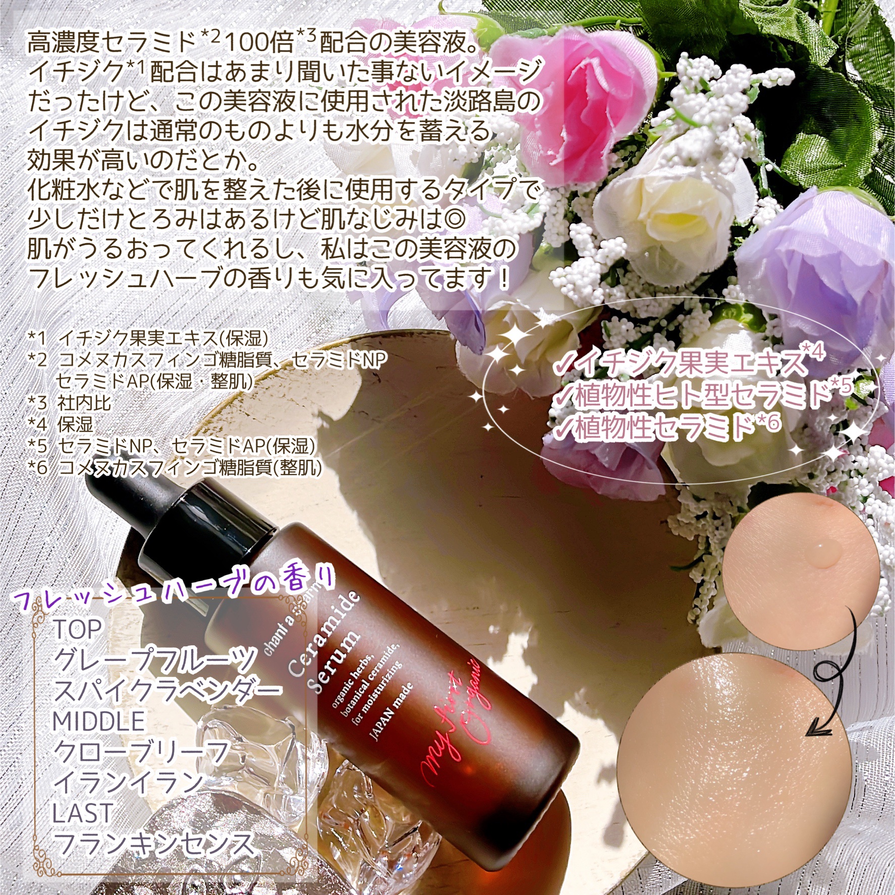 イチジクセラミド美容液/chant a charm /美容液を使ったクチコミ（3枚目）