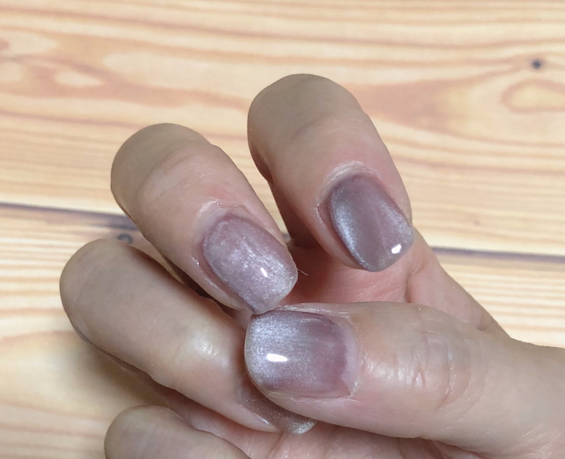 パル ノンワイプトップコート/キャンドゥ/ジェルネイルを使ったクチコミ（2枚目）