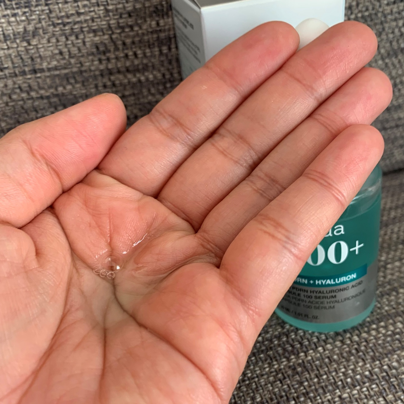PDRNヒアルロン酸カプセル100セラム/Anua/美容液を使ったクチコミ（2枚目）