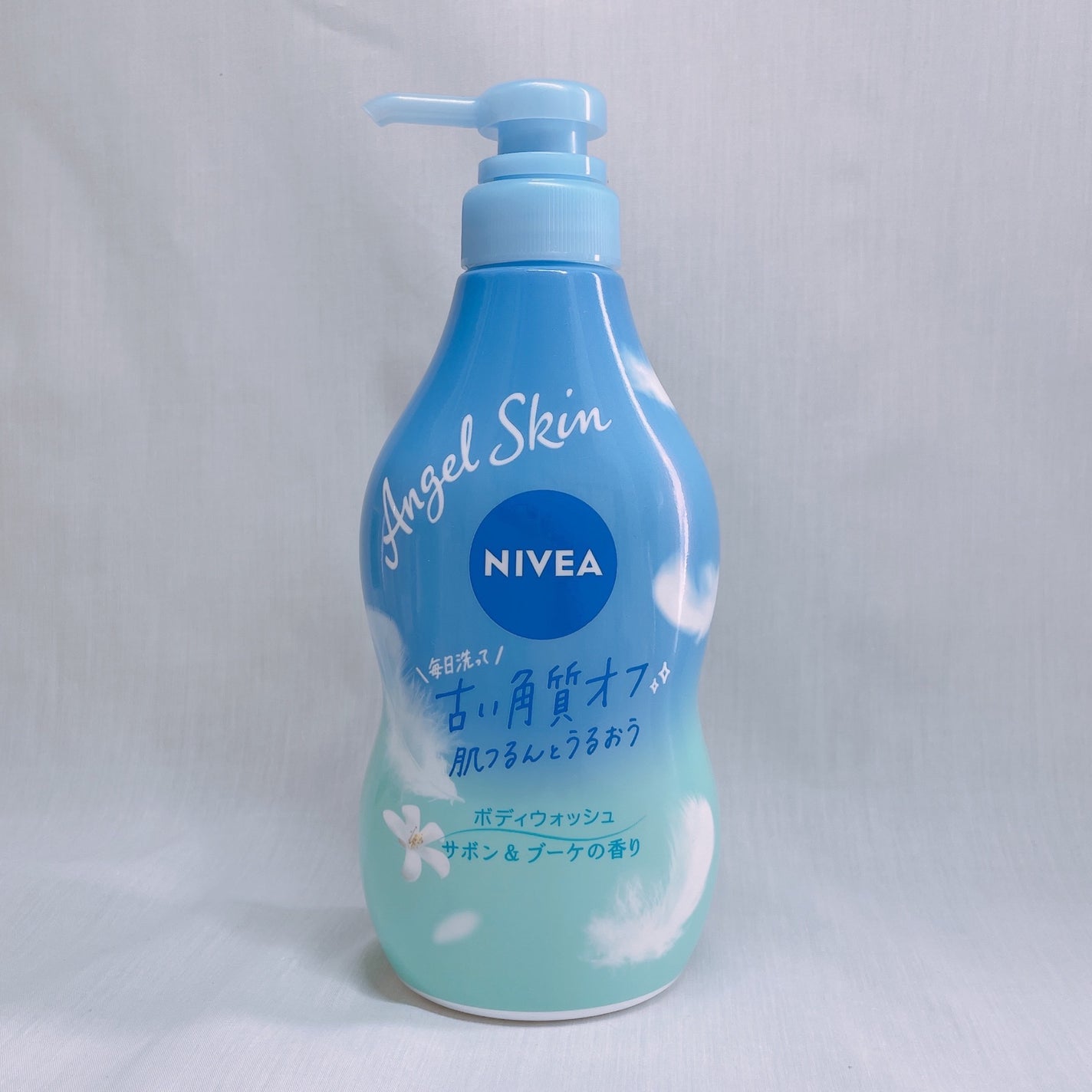 エンジェルスキン ボディウォッシュ サボン&ブーケの香り/ニベア/ボディソープを使ったクチコミ(2枚目)