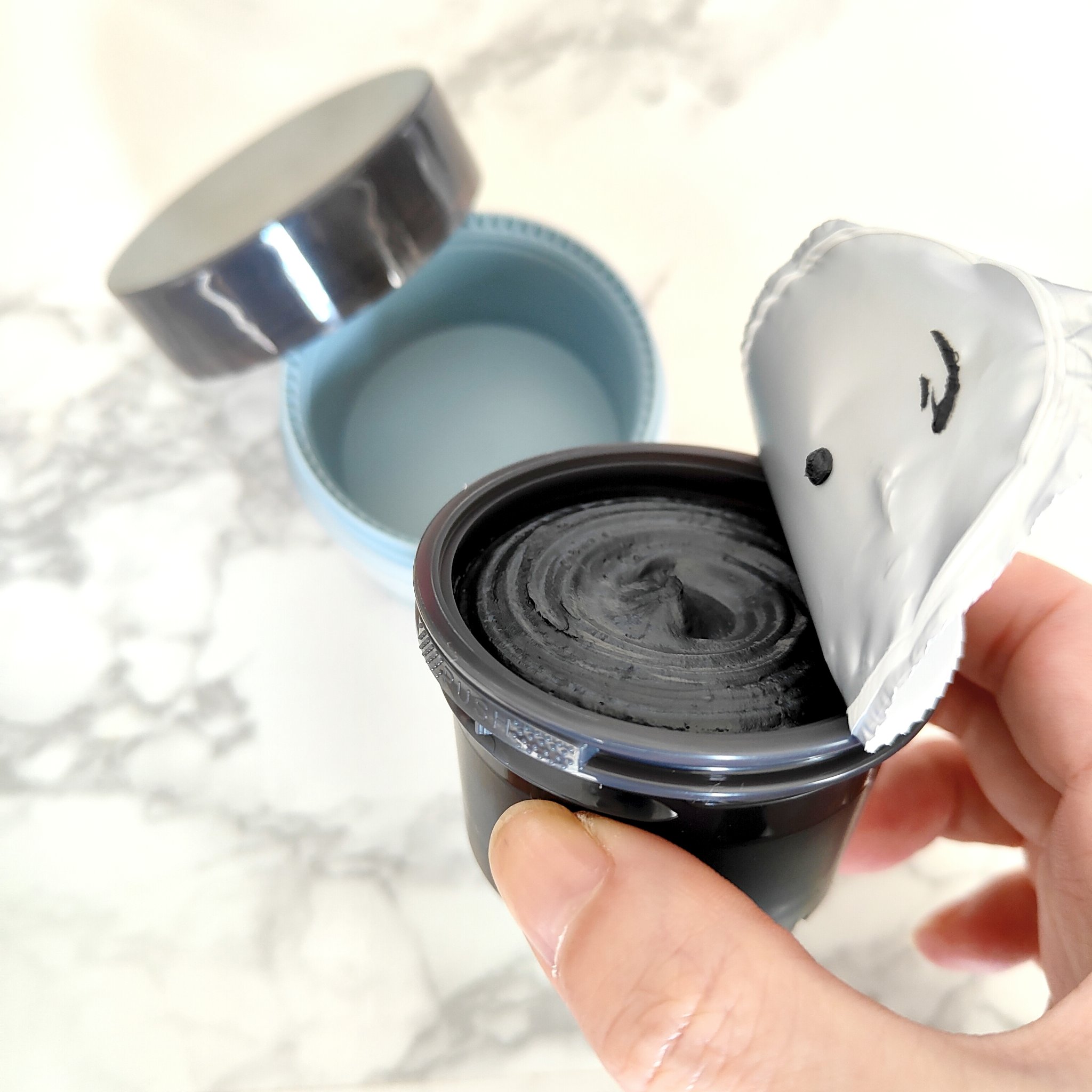 BRIGHTENING WASH black/SHIKARI/洗い流すパック・マスクを使ったクチコミ（2枚目）