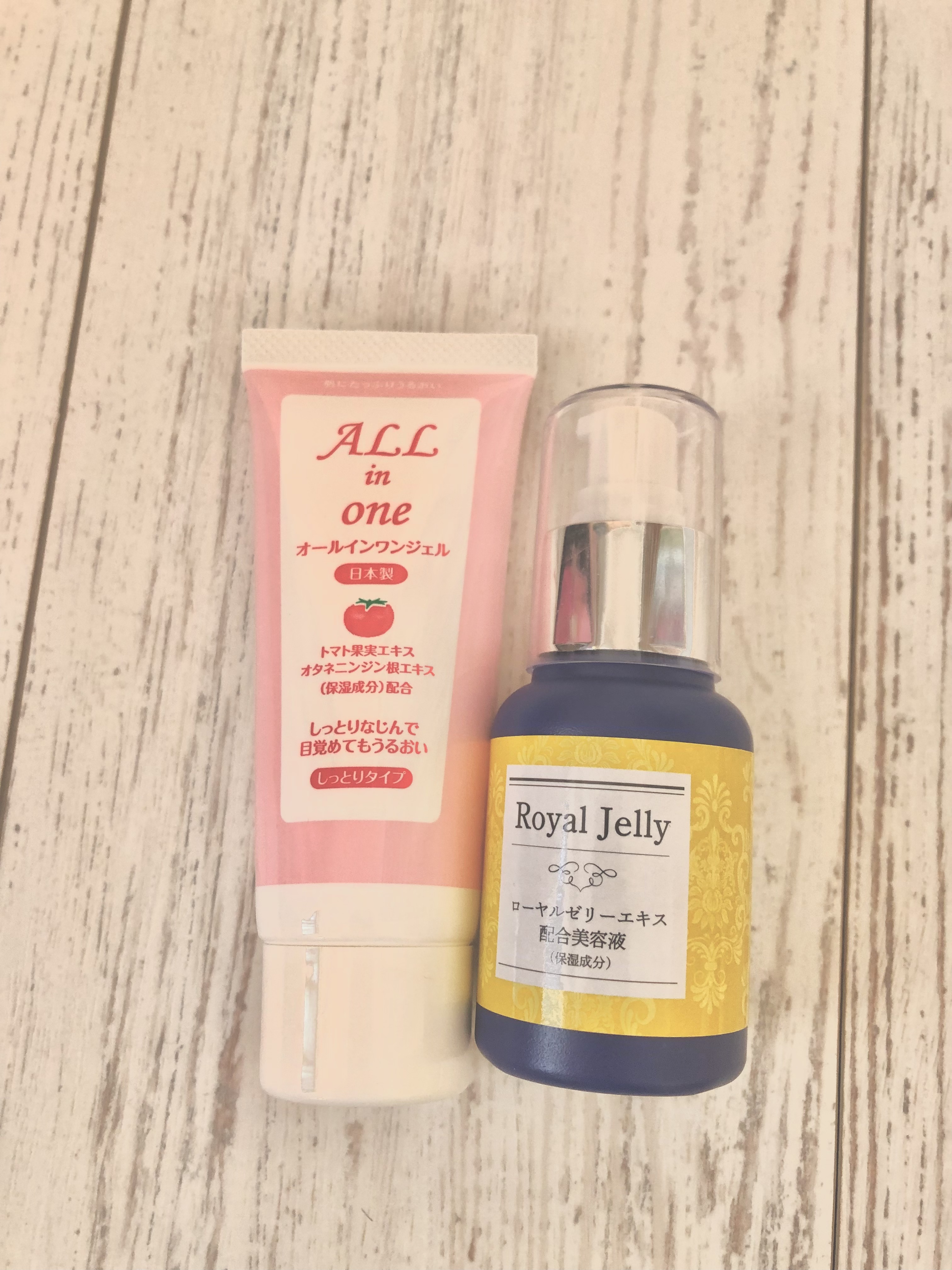 オールインワンジェルしっとりタイプ日本製/キャンドゥ/オールインワン化粧品を使ったクチコミ（1枚目）