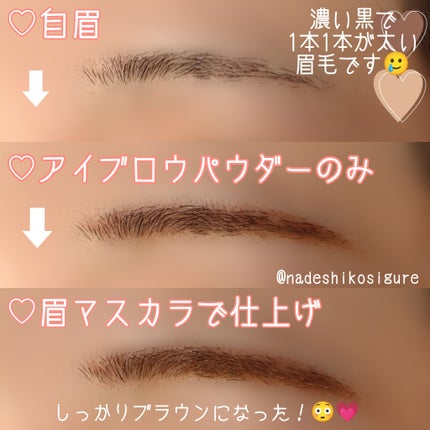 フィルム眉カラー/デジャヴュ/眉マスカラを使ったクチコミ(5枚目)