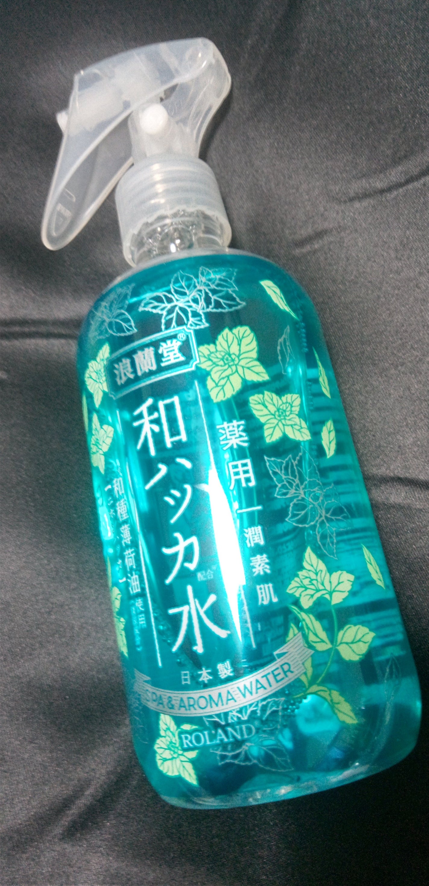 潤素肌 薬用和ハッカ水 (ミストタイプ)/コスメテックスローランド/ミスト状化粧水を使ったクチコミ(1枚目)