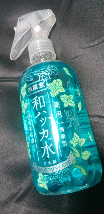 潤素肌 薬用和ハッカ水 (ミストタイプ)/コスメテックスローランド/ミスト状化粧水を使ったクチコミ(1枚目)