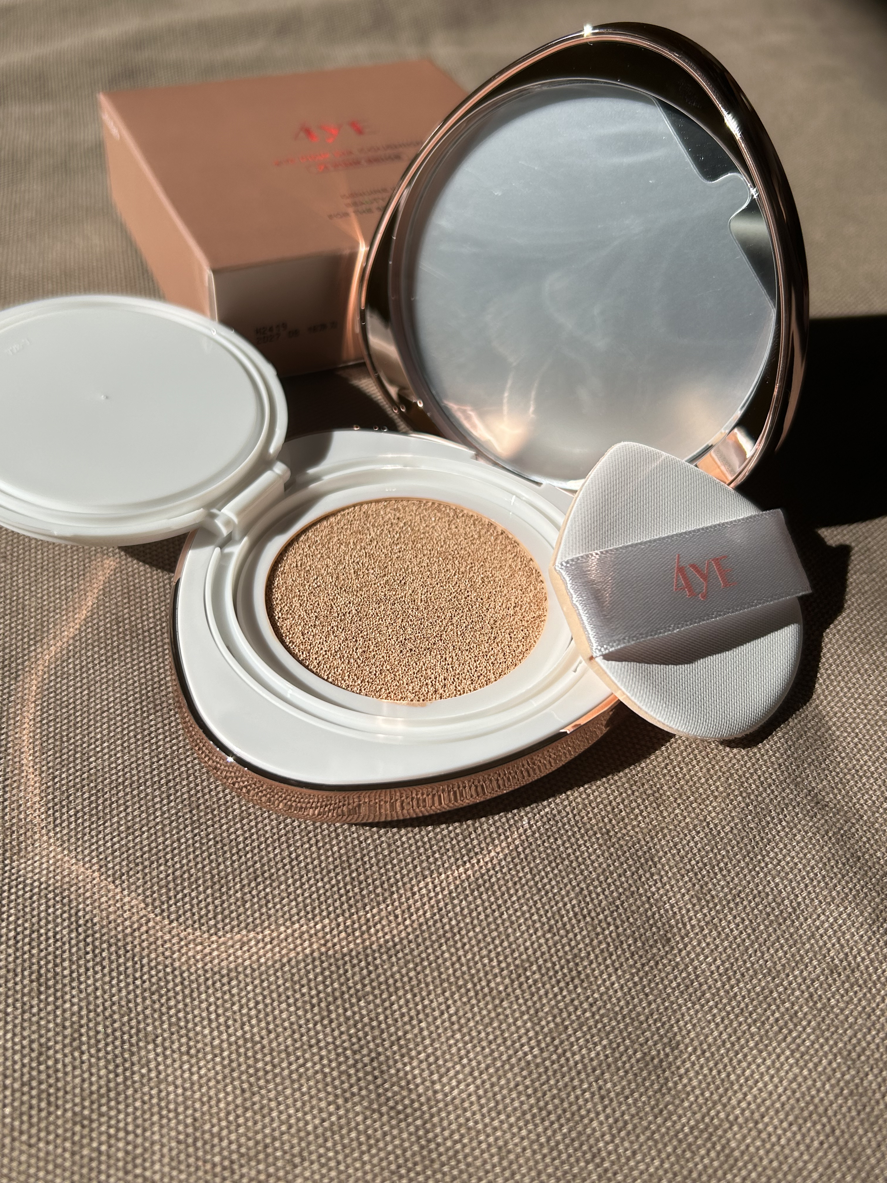 ピンクダイヤクッション/4YE/クッションファンデーションを使ったクチコミ（2枚目）