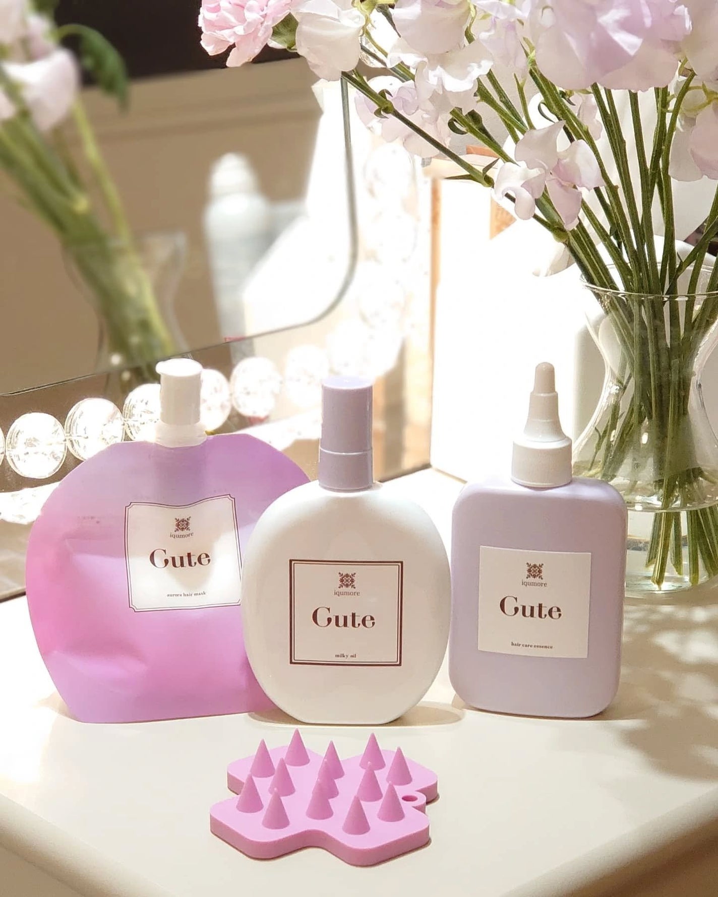 キュートヘアケアエッセンス/iqumore/頭皮ローションを使ったクチコミ(1枚目)