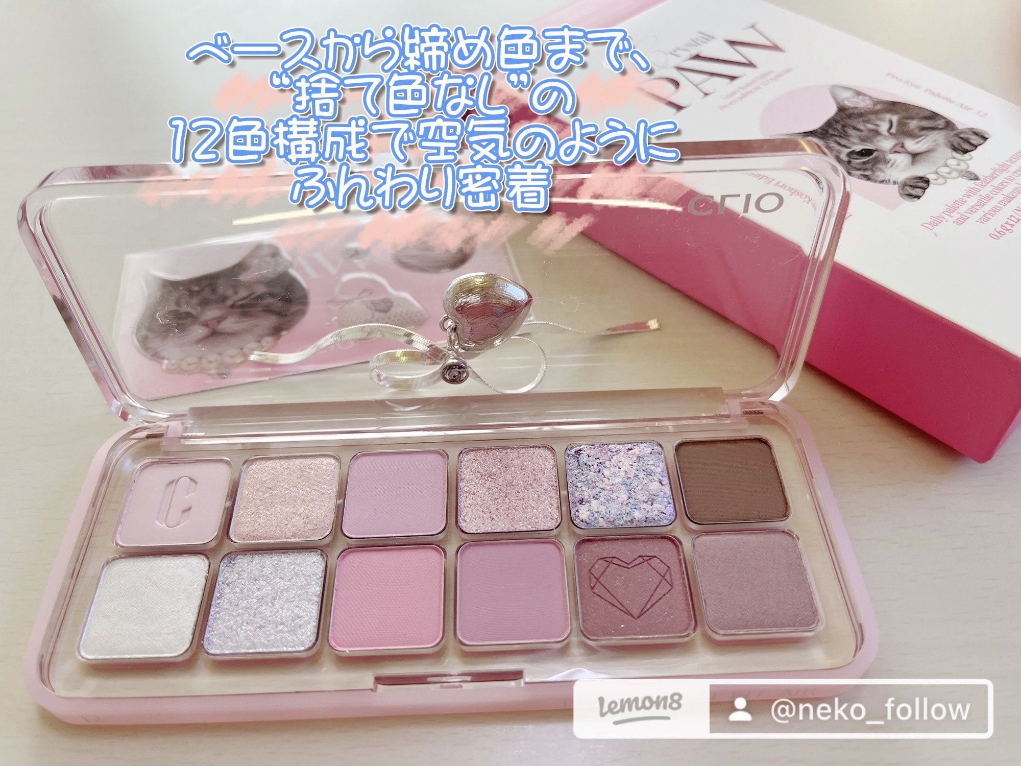 プロ アイ パレット/CLIO/アイシャドウパレットを使ったクチコミ（2枚目）