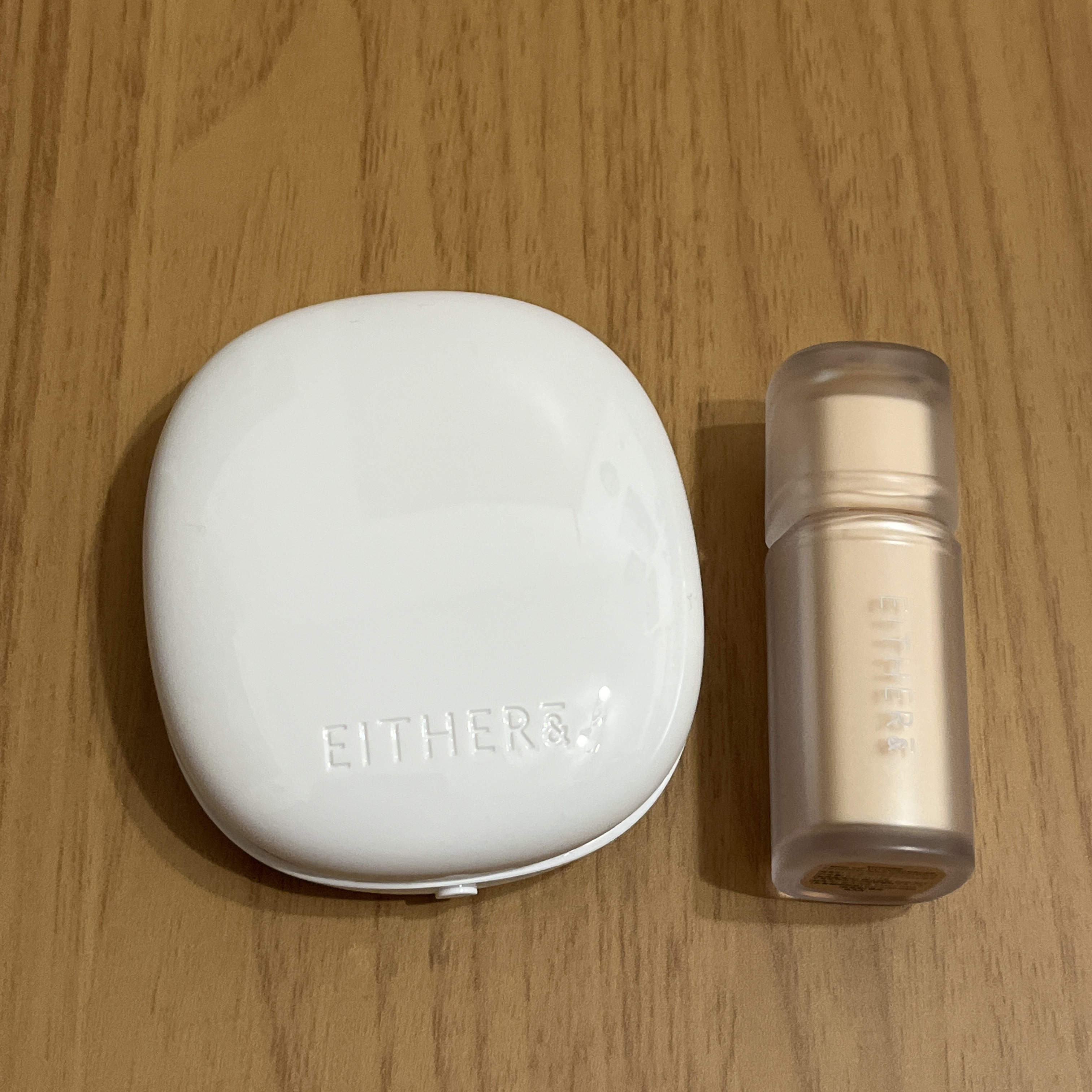 Pebble Glow Cushion/EITHER＆/クッションファンデーションを使ったクチコミ（1枚目）