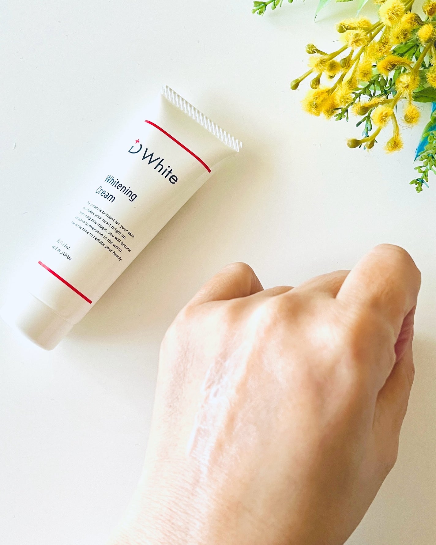 +Dwhite 美白クリーム/+D White/フェイスクリームを使ったクチコミ(5枚目)