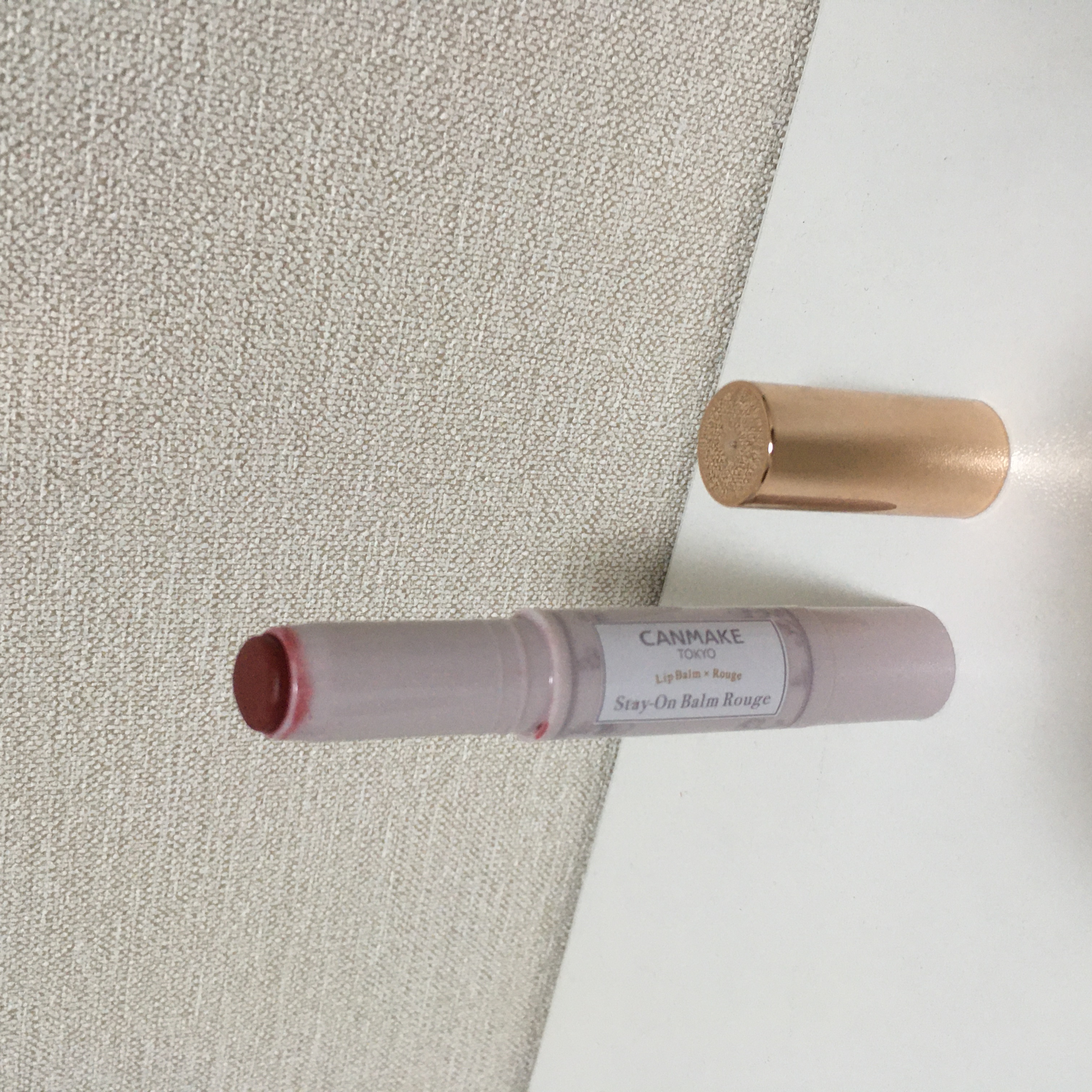 ステイオンバームルージュ/キャンメイク/口紅を使ったクチコミ（1枚目）