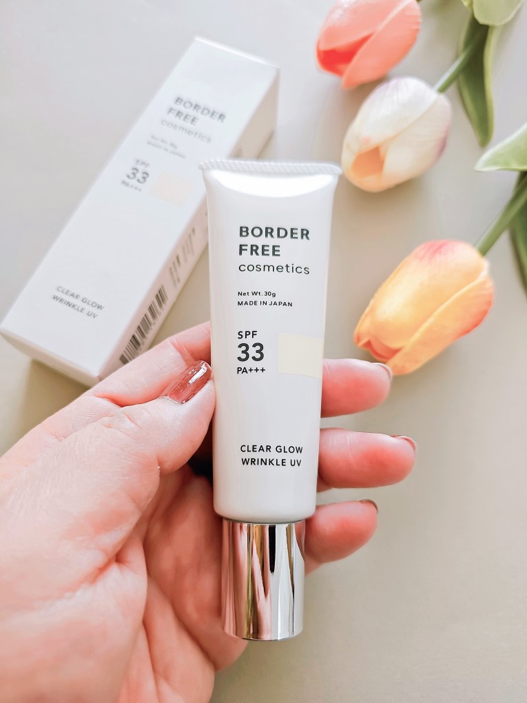 クリアグロウリンクルUV/BORDER FREE cosmetics/日焼け止め・UVケアを使ったクチコミ（1枚目）
