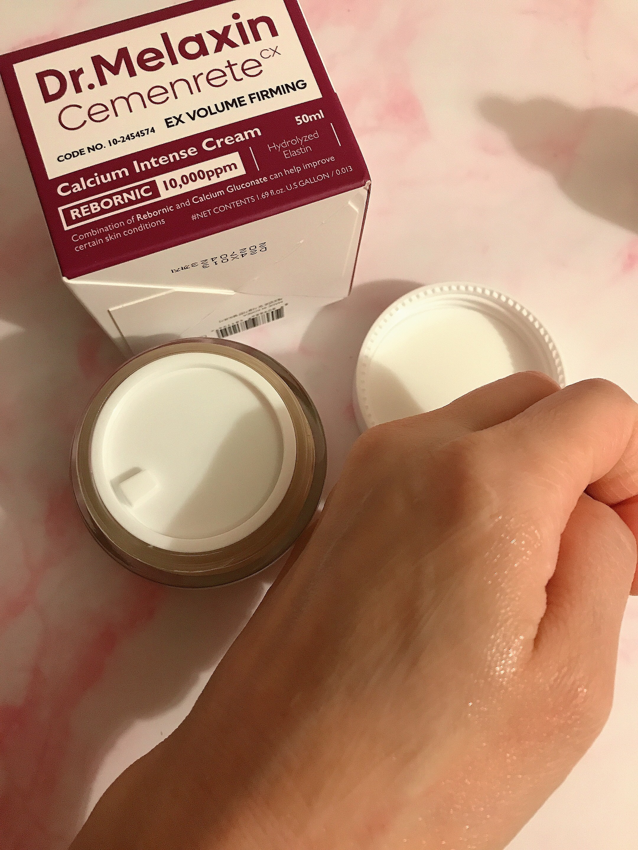 セメンリトカルシウムアンプル+セメンリトカルシウムクリーム/Dr.Melaxin/スキンケアキットを使ったクチコミ（3枚目）